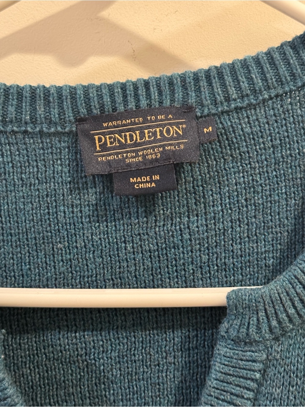 Pendleton Harding Aztec Graphic Sweater Cotton Crewneck Womens Size Medium - Picture 3 of 6
